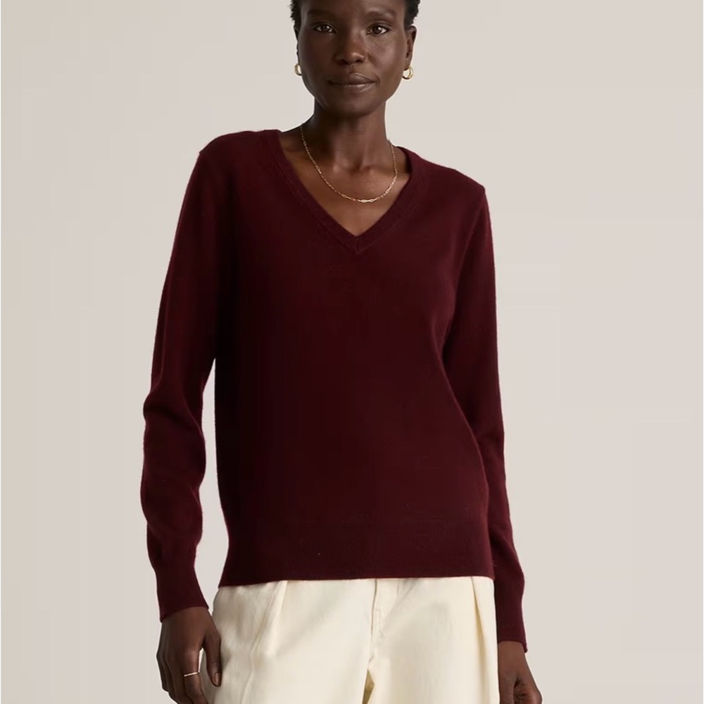 Quince Mongolian Cashmere Sweater EUC